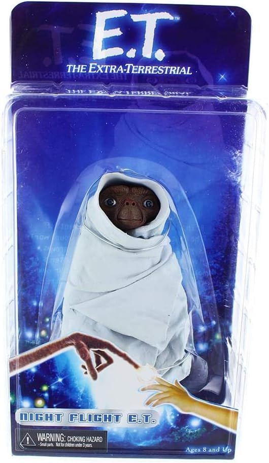 NECA - E.T. The Extra-Terrestrial - 7" Scale Action Figure Series 2 - Night Flight E.T.