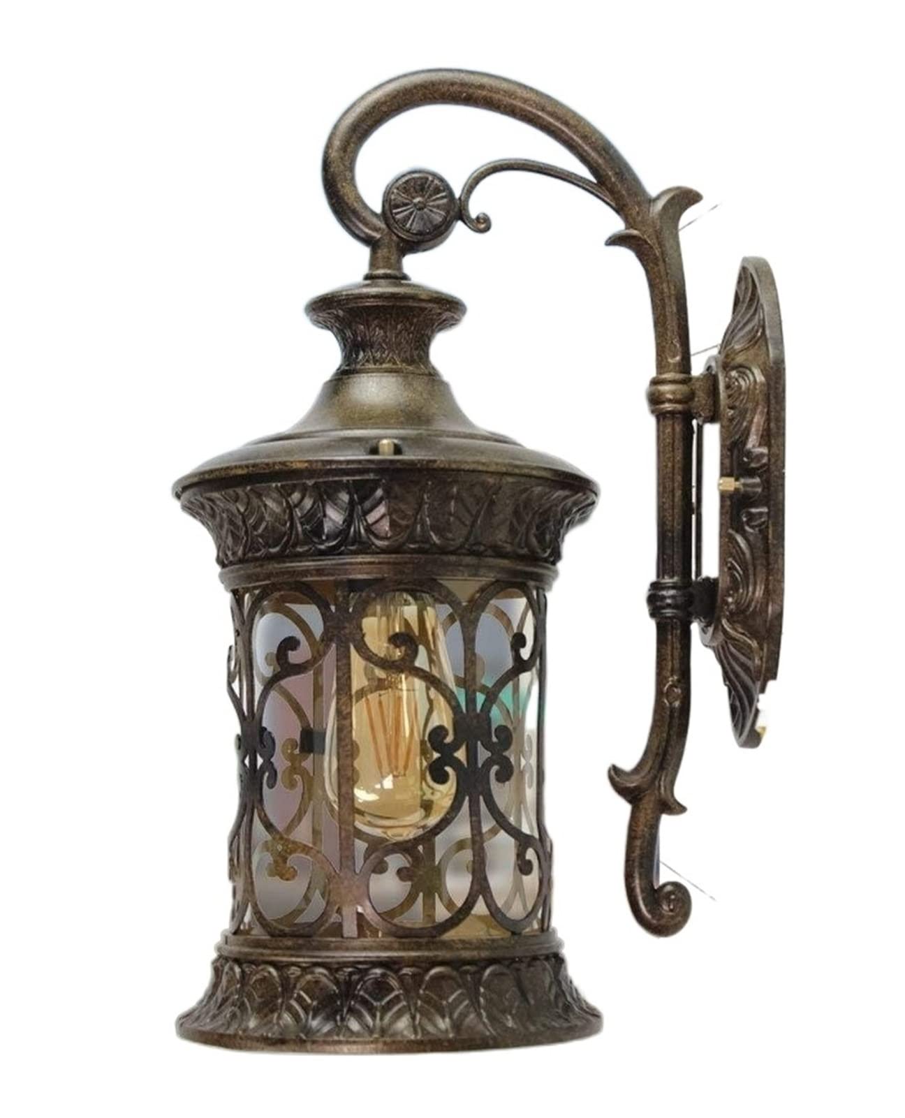 ZXTIIEUF E27 Retro Industrial Outdoor Waterproof Wall Lamp Mounted Lighting Fixtures Decoration Garden Balcony Sconce Light