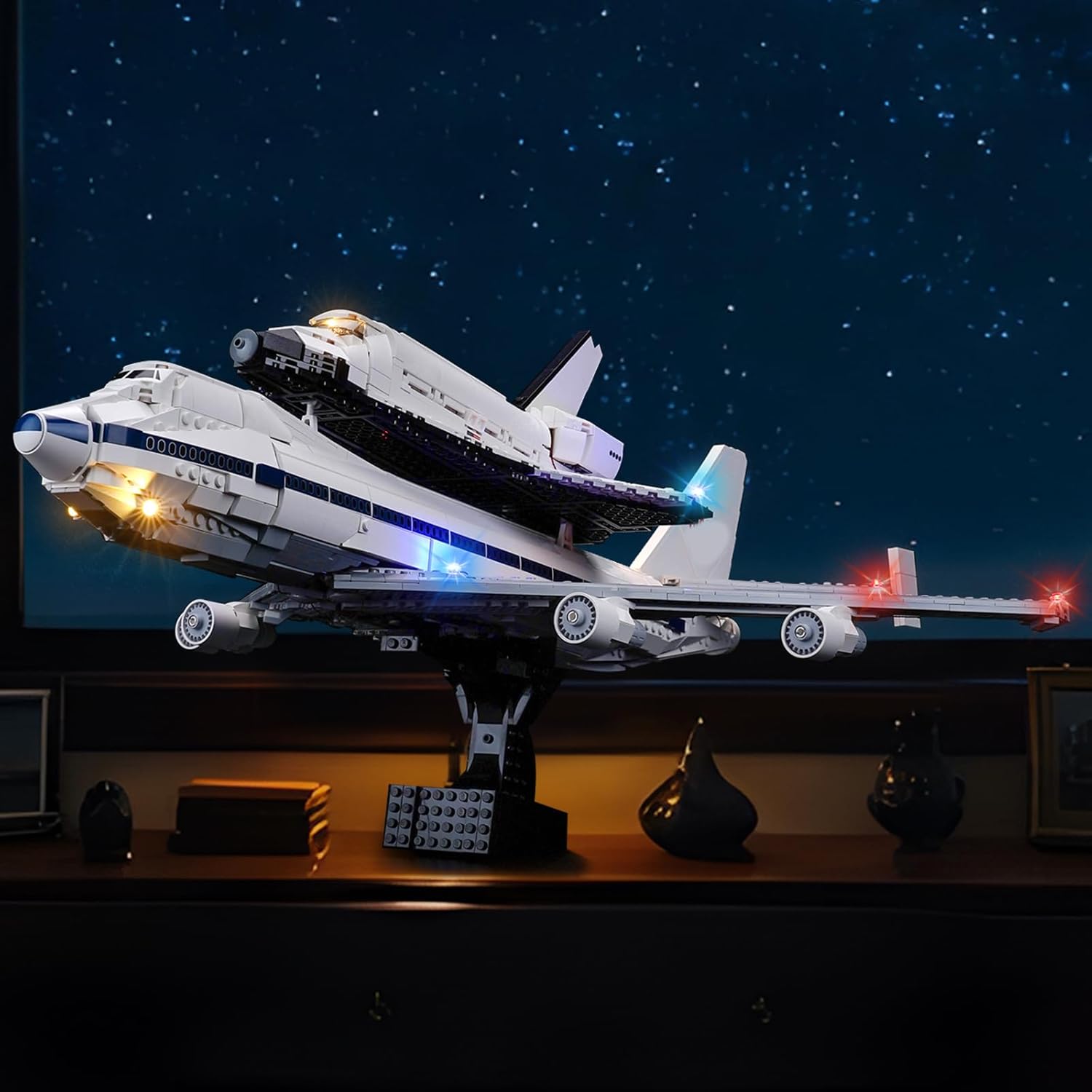 LED Lighting Compatible with Lego Shuttle Carrier Aircraft 10360，Light Kit Compatible with Lego 10360, NOT Included The Model Set - JUST Lights