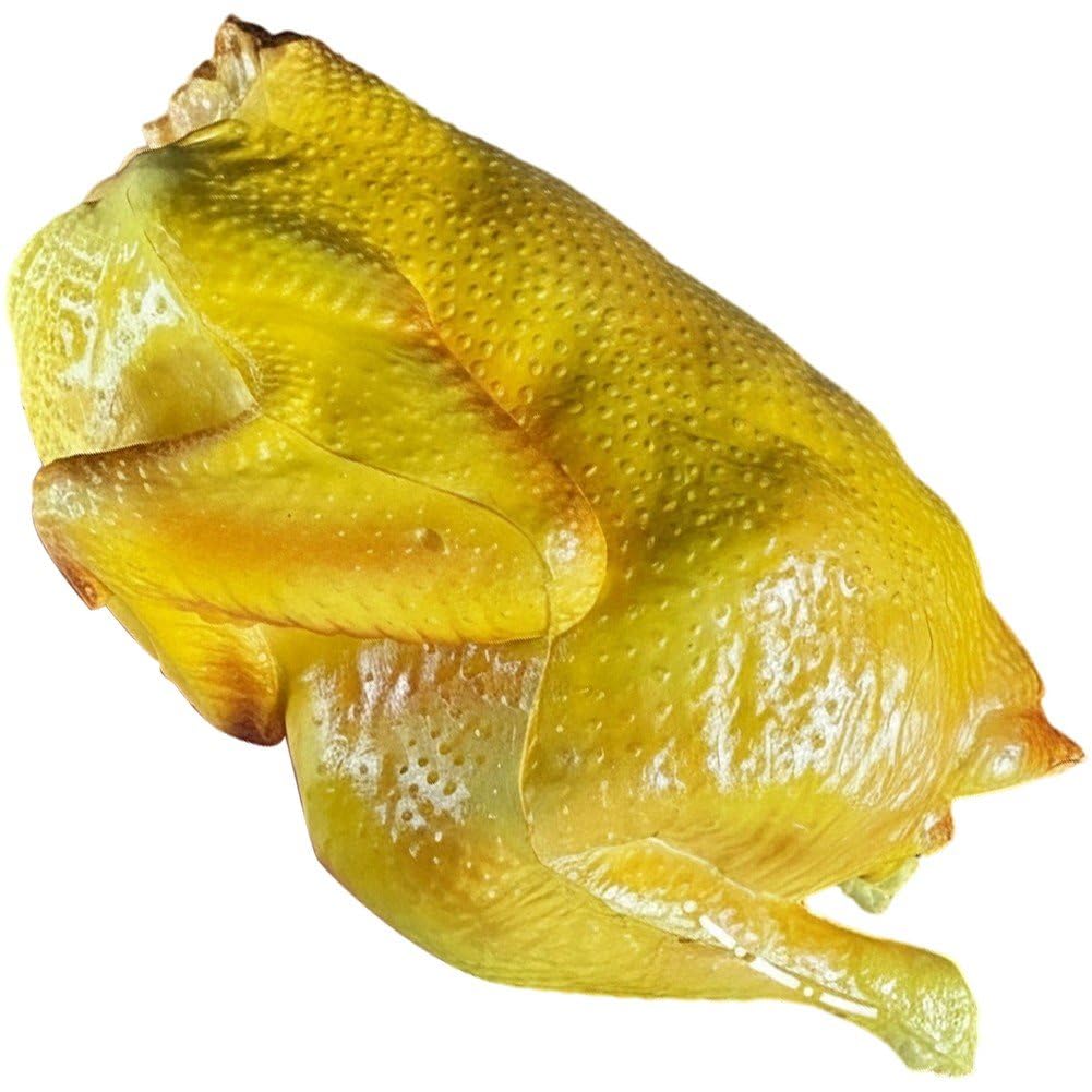Fituenly Lifelike Artificial Turkey Model Pu Simulated Cooked Chicken Prop for Home Kitchen Decor Party Display Realistic Golden Skin Meat Ornament