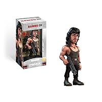 MINIX - Movies #110 - Rambo - Rambo III con maglietta - Statuetta da collezione 12 cm