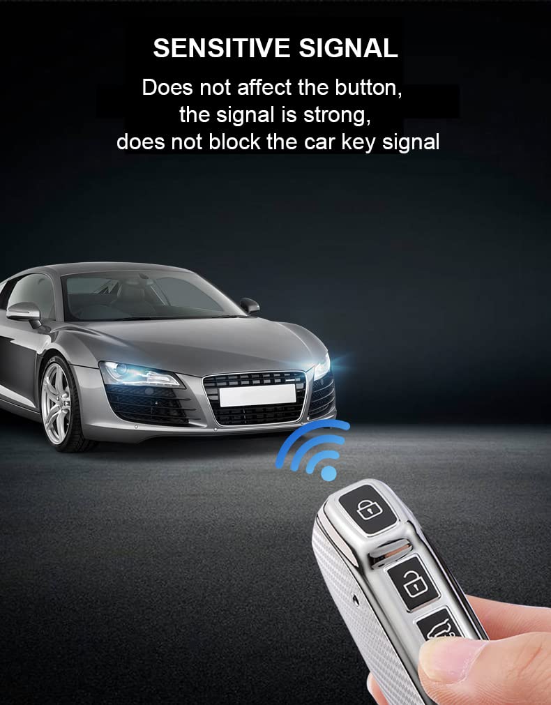 KUNIO Keyless etui na kluczyki pasuje do KIA Soul NQ5 NIRO xceed Sportage GT line, pasuje do Kia Proceed GT, etui ochronne z tworzywa TPU, ochrona kluczyka samochodowego, 3 przyciski, A, czerwone