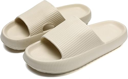 Miniatura 2 de Jaeynow Sandalias de nube para mujer, unisex, antideslizantes, con punta abierta, secado rápido, zapatos de ducha para interiores y exteriores,