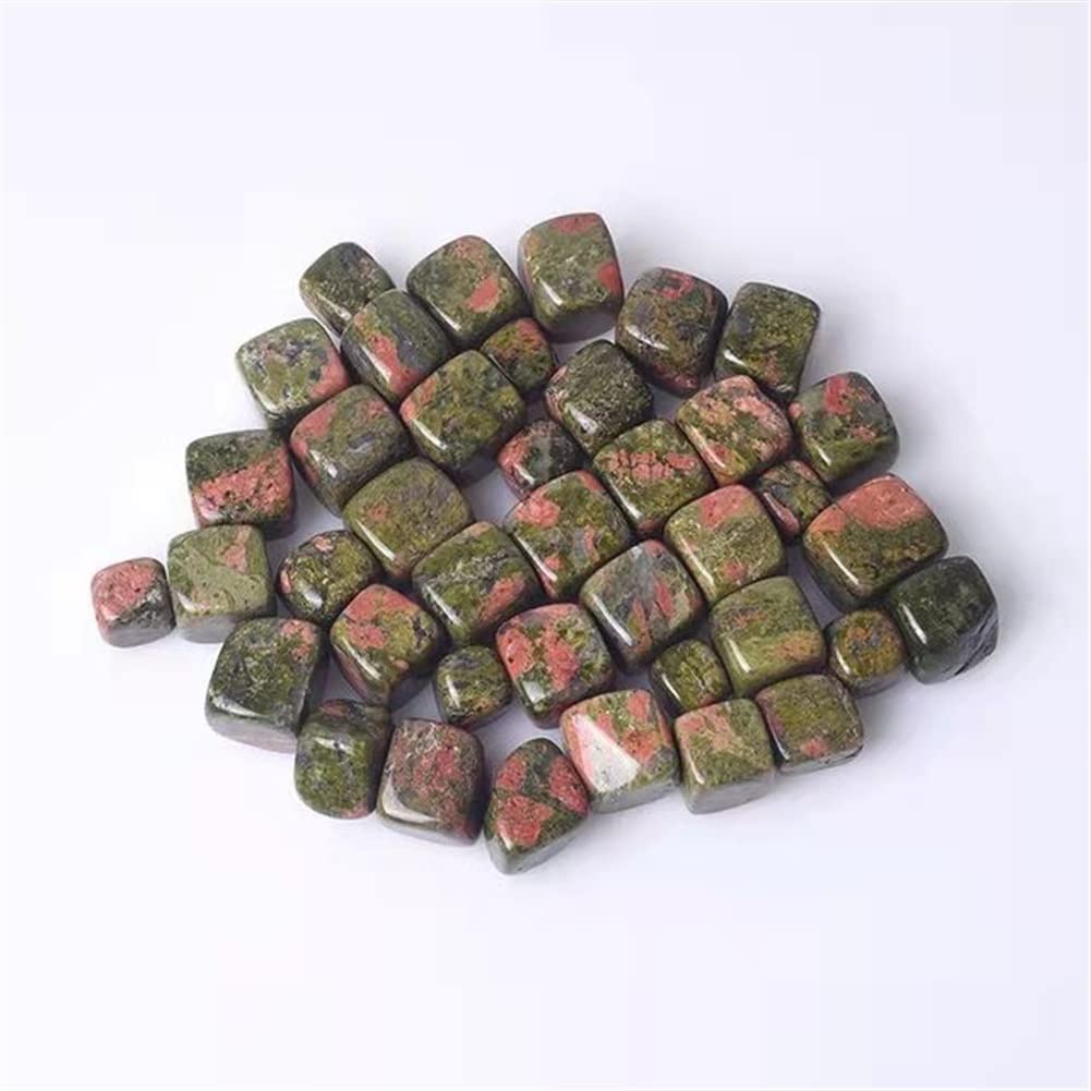 15mm-22 mm naturalny zielony epidotowy kwarc kryształowy kamień sześcian 100 g naturalne kryształowe kolekcje domowe