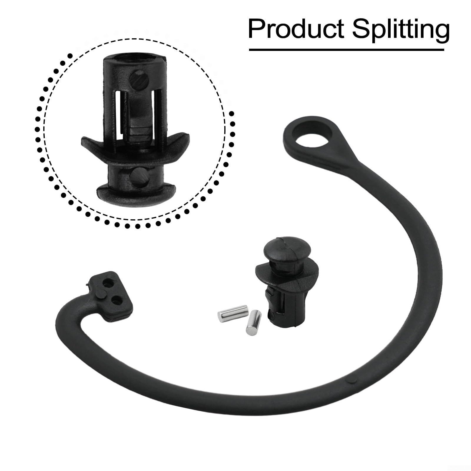 Cinghia di fissaggio per tappo del serbatoio del carburante, compatibile con modelli MK4, MK6 e A5, A8, Q5, C6, anno 1998-2018