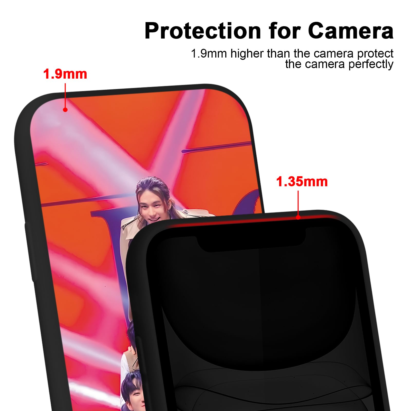 nurkorki 2 Pièces Noir Coque pour Xiaomi Redmi Note 11S 4G 6,43,Etui avec Mode Kpop Stray Kids Skzoo Motif Dessin Housse,Silicone TPU Cartoon Antichoc Protection Case Cover pour Fille,Skz Fans,Anime