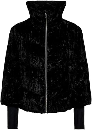 faux velvet jacket