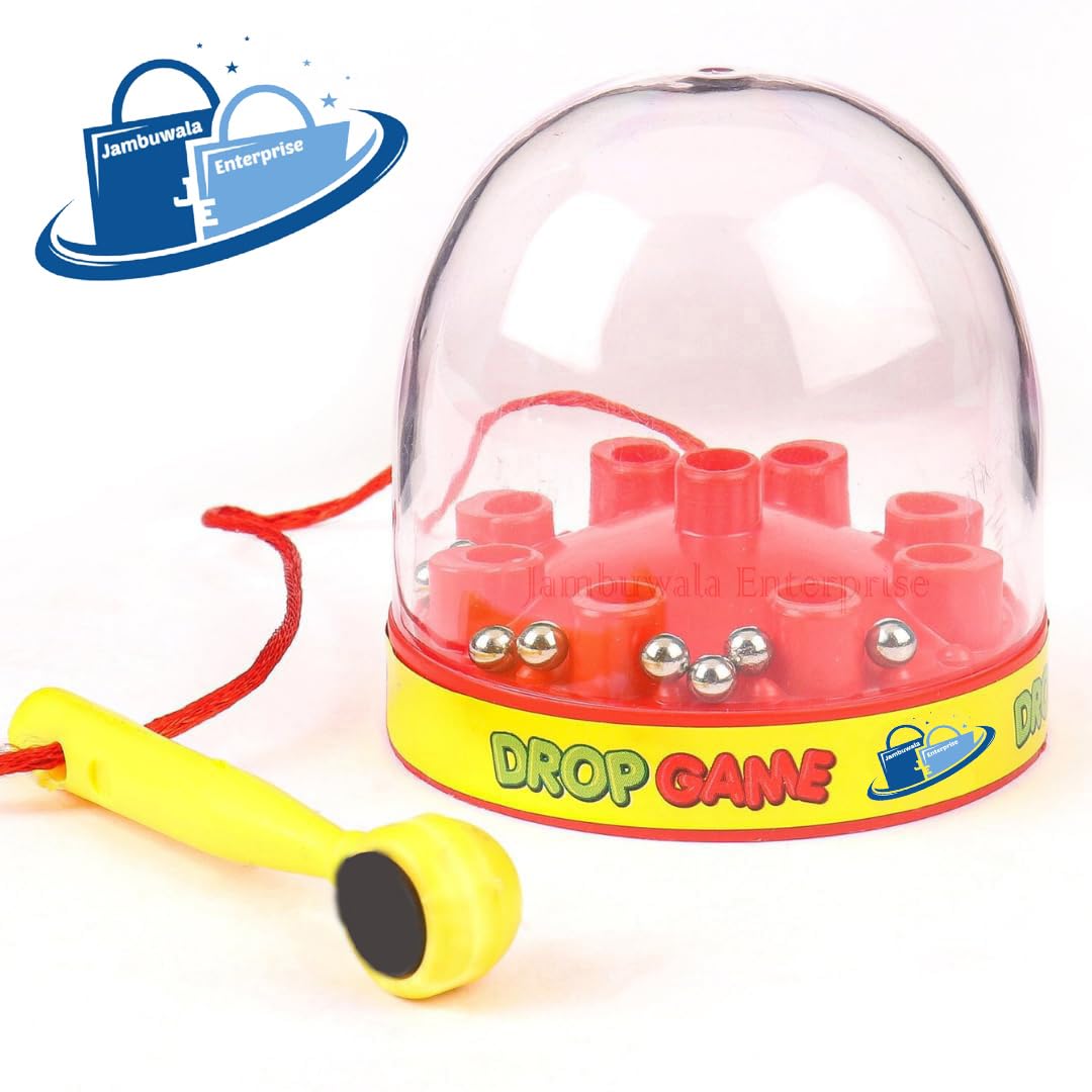 Jambuwala Enterprise® Balancing game Drop Ball Game Set Tabletop Magnetic,Stacking and Balancing Game for Kids, Drop Game with Magnetic Stick for Kid, Curiosity game for kids, Multicolor & Multidesign - Image 2 thumbnail