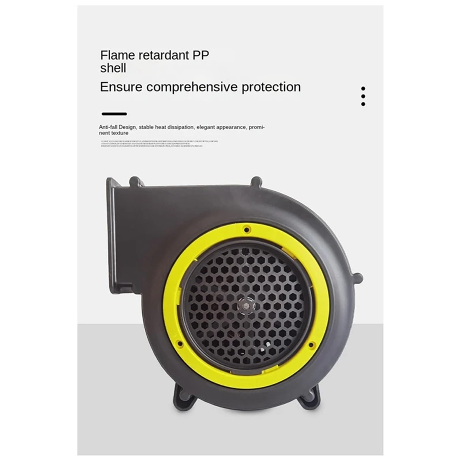 Aeratore centrifugo, 180W Piccolo Ventilatore Elettrico for la Rimozione della Polvere, Giocattolo dei Cartoni Animati, Modello Gonfiabile, Centrifugo