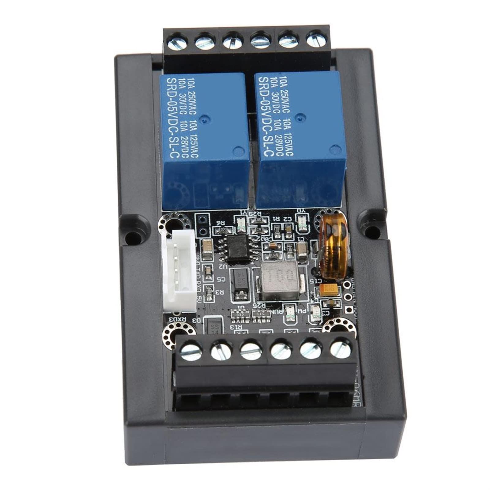 Placa de Control Industrial PLC FX1N-06MR módulo de retardo de relé programable con carcasa 1 Uds