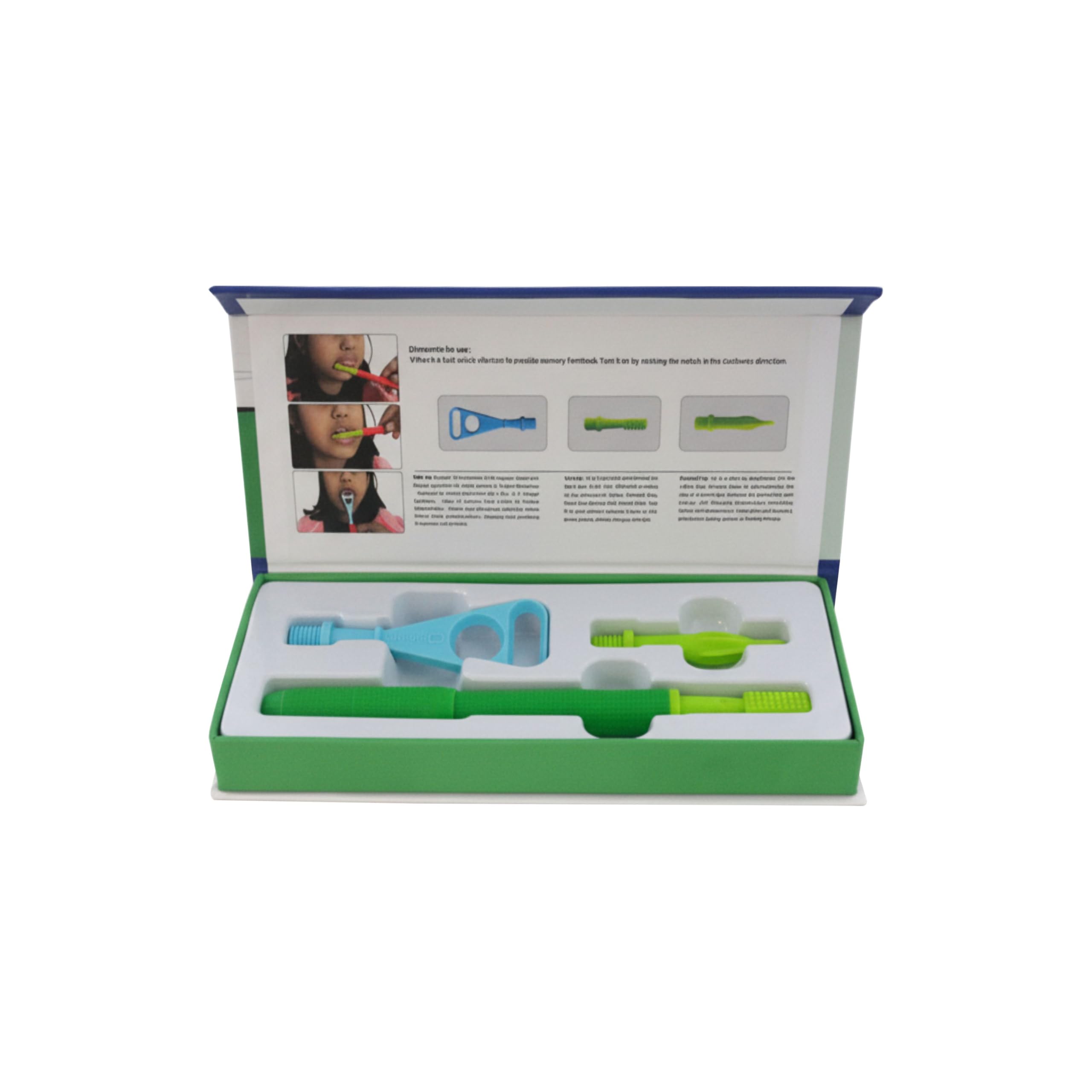 SPEECHGEARS Tactile Kit, Sensory Integration Tools, Speech Tools, Feeding Tools, V-Pen, Uni-Tip, Pointed-Tip, Talk-Tip(Remafin Red)