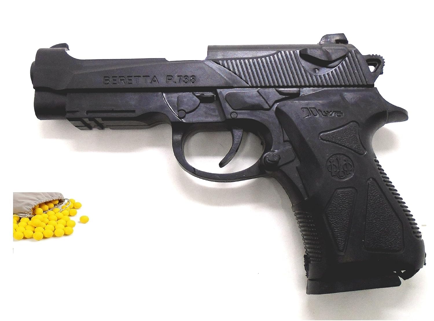 Darling toys Hand Gun Pack of 2 Pubg Pistol for Kids with 8 Round Reload and 6Mm Plastic Bb Bullets Pubg Gun Toy Airsoft Gun Toy for Boys,Black P738 (B0D429Y77C) Amazon Price History, Amazon Price Tracker