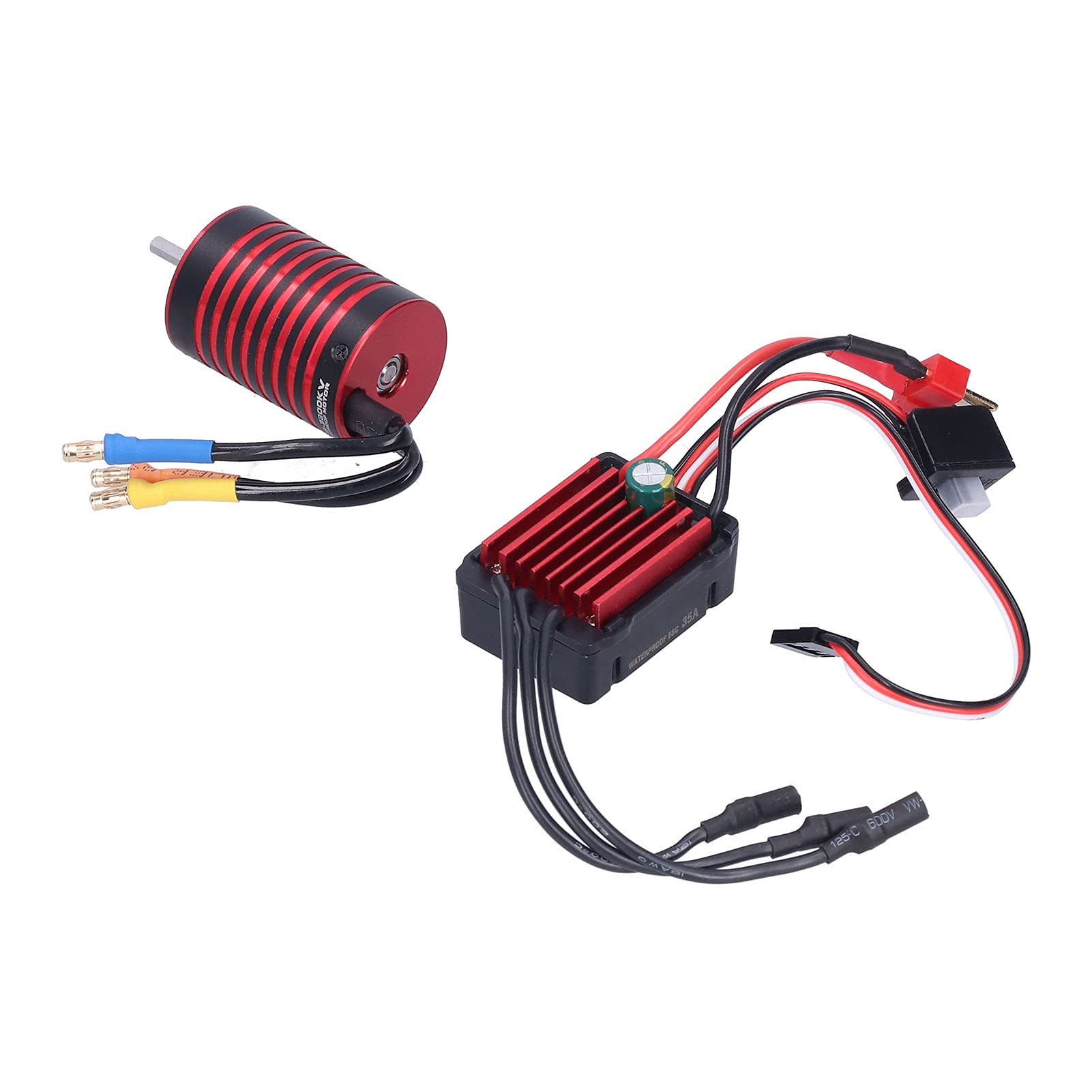 Bezszczotkowy Silnik RC 3200KV z Zestawem ESC 35A