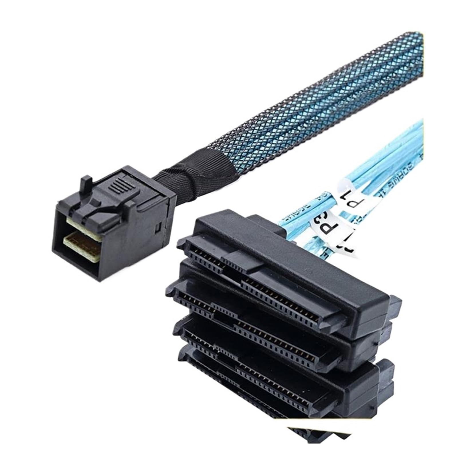 MI NI S*A*S SFF-8643 a 4X29pin SFF-8482 cavo server hard disk 3.33TF/1 m