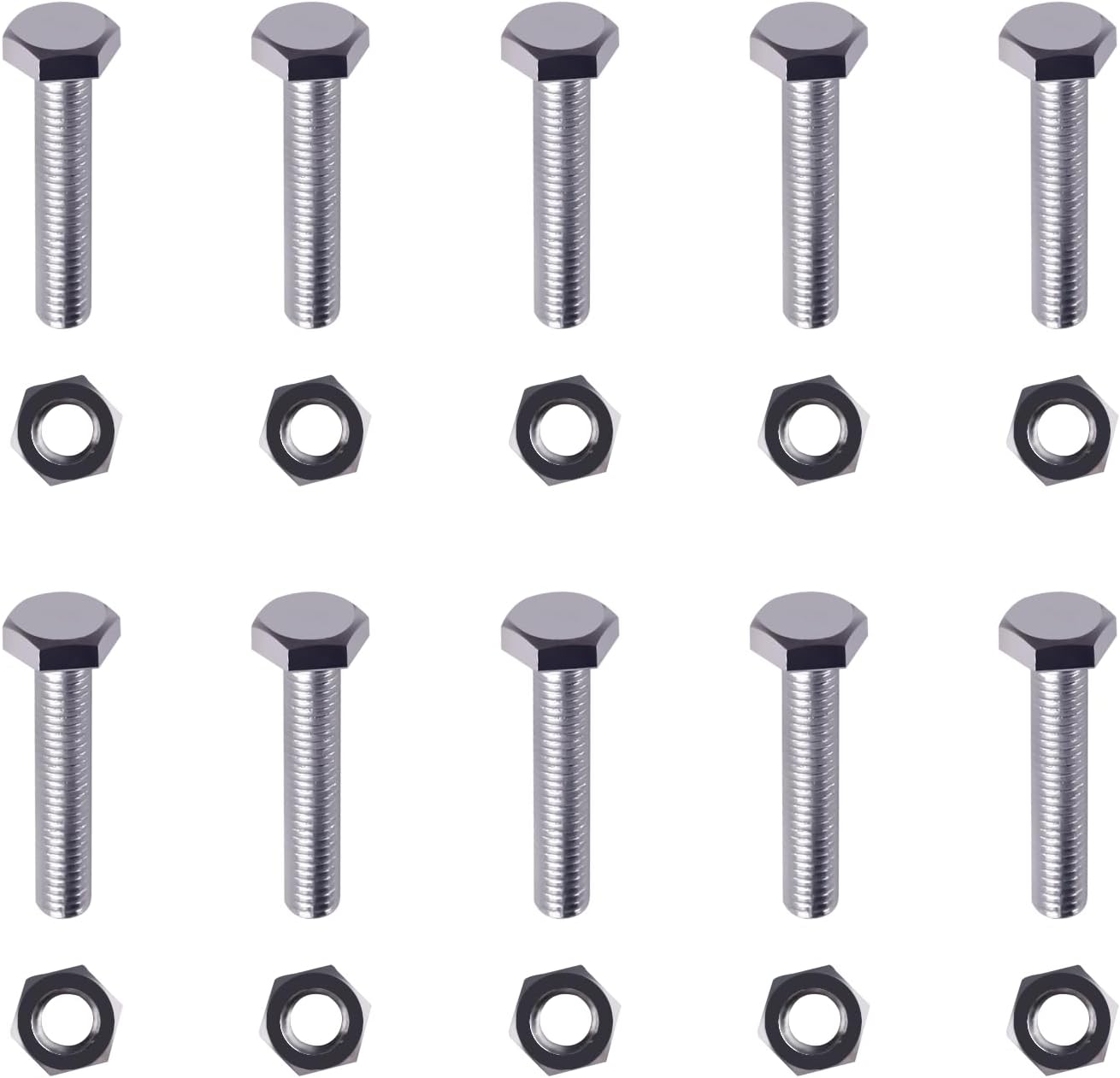 10Pcs 70060-00726 Shear Bolts (5/16in x 1-1/2in) Compatible with Ku-bota BX2750D Snowblower, Fits for B2781B B2781B F5210B F5220A F5220B LX2963 Blowers, Replace 70060-01338