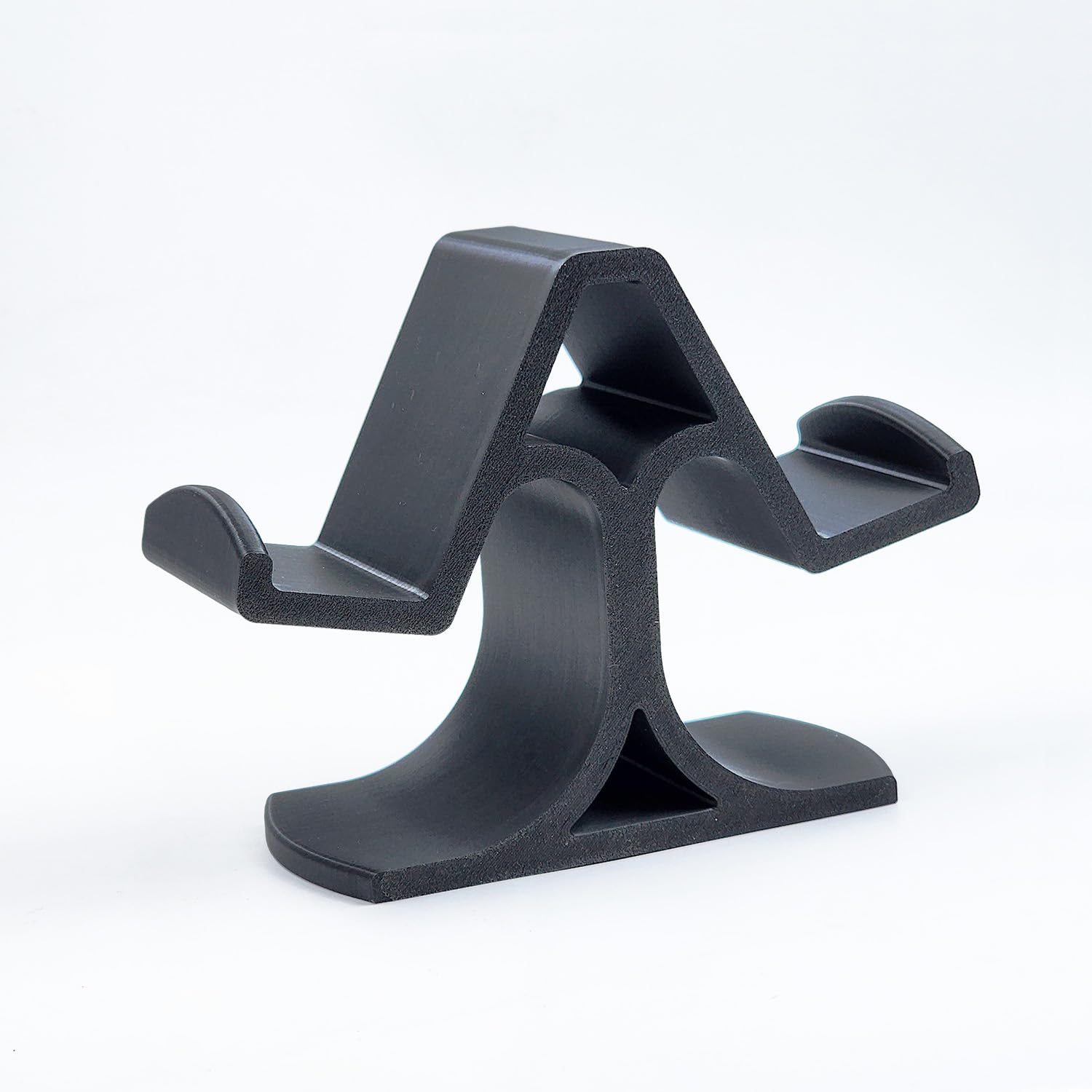 CUBIX3D Dual Controller Stand Holder for PS5, PS4 & Xbox Controllers | Universal Gaming Controller Organizer for Desk Setup | Minimalist Gaming Accessories Stand for Home & Office
