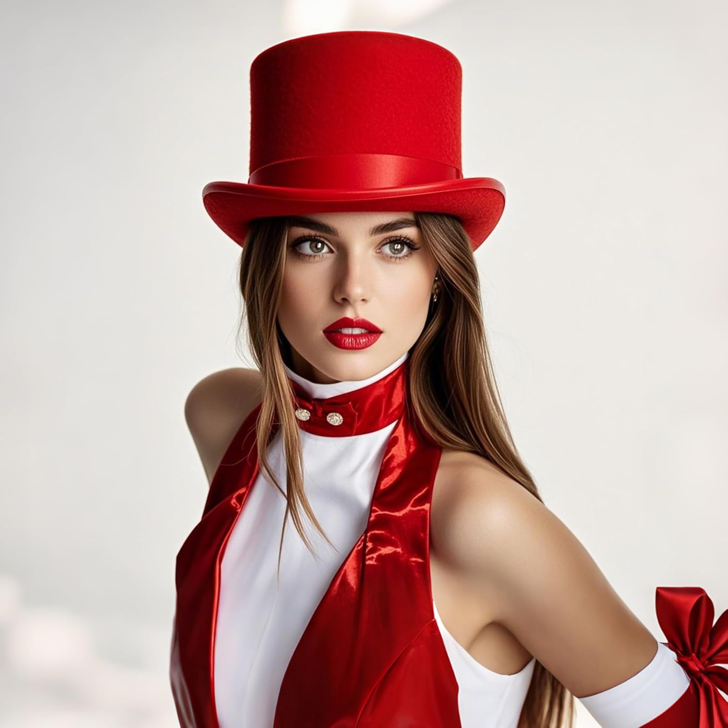 Barelove Black Top Hats Magician Victorian Dress Up Crazy Top Dance Sequence Top Hat Christmas Costume for Men Women Unisex - Image 8