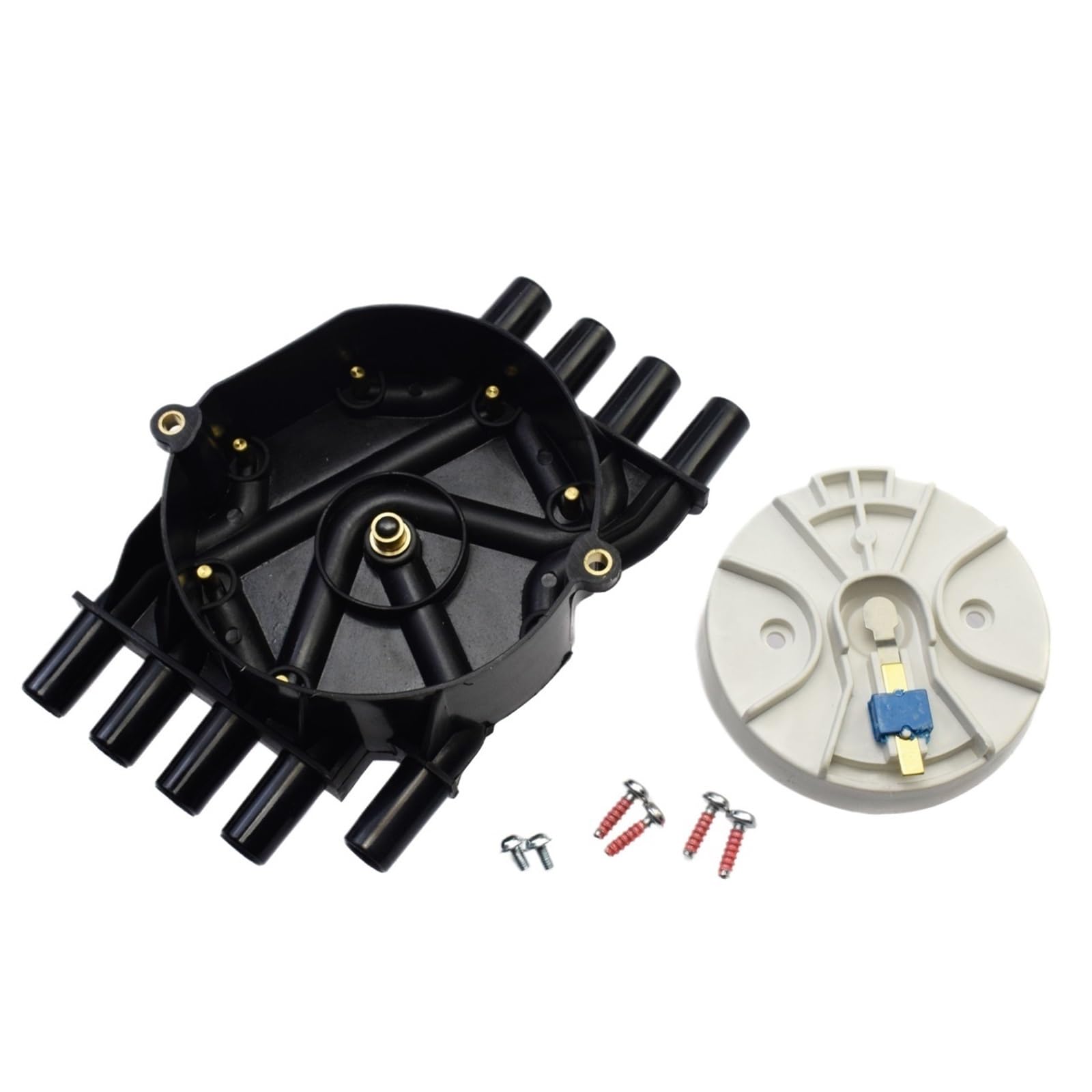 Distributore Elettronico Misura Per Volvo Penta 350 MAG LATE ALPHA 5.0L 5.7L MX 6.2L V8 Mallory MPI MPI FLAT Tappo Distributore Rotore Viti Kit Distributor