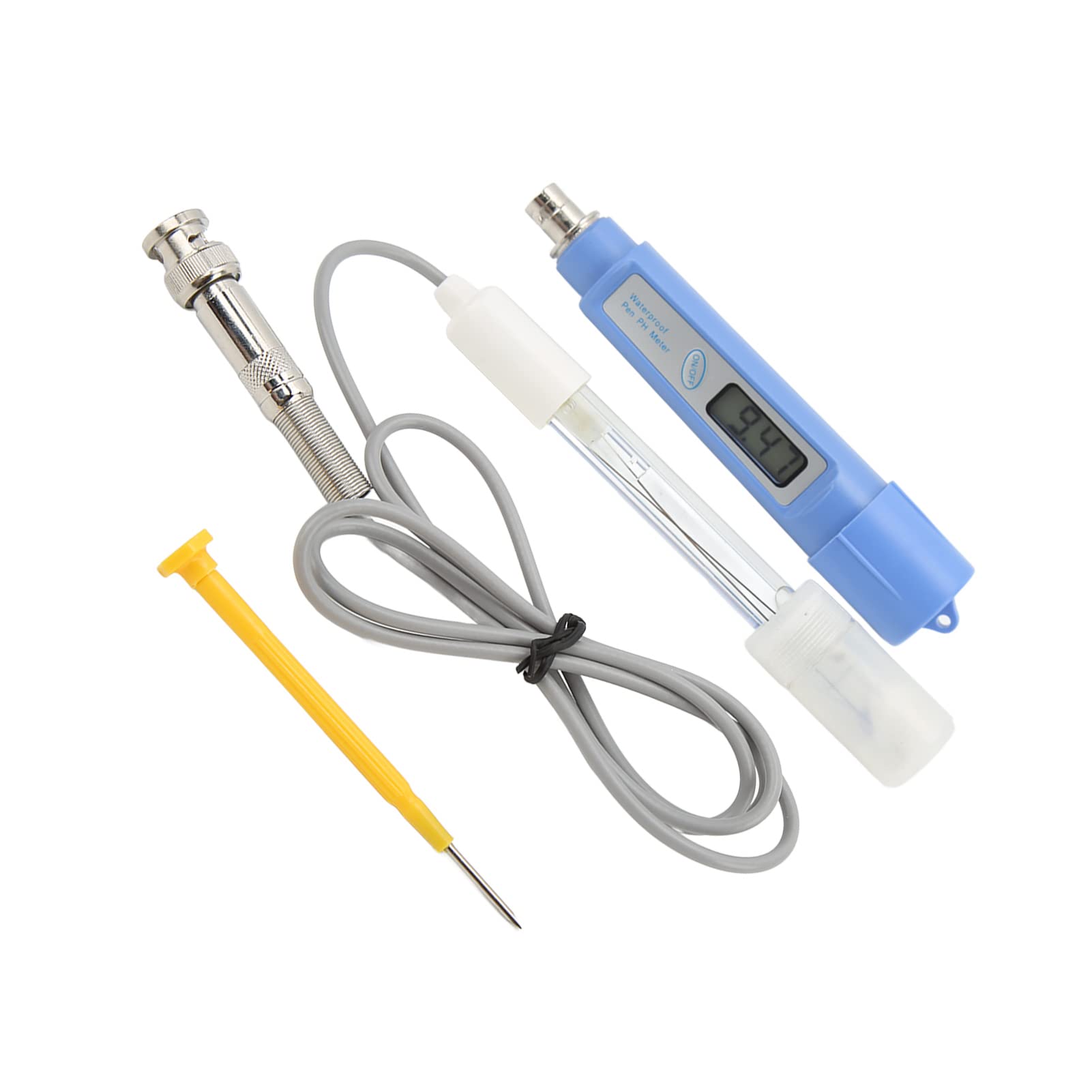 Probador de Ph, Medidor de Acidez Portátil de Alta Precisión con Clasificación IP65, para Laboratorios de Monitoreo de Agua Potable de Acuicultura