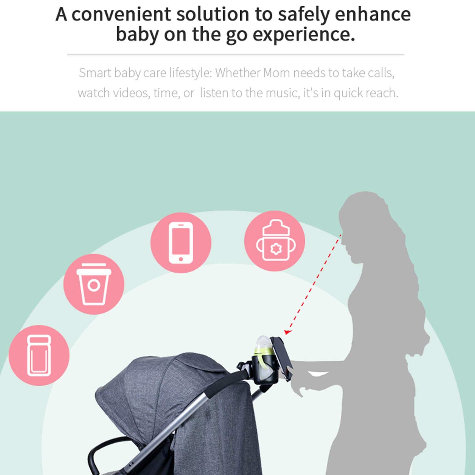 Gravity MA DRINK M TC - Drink Holder with Table Clamp - medium size