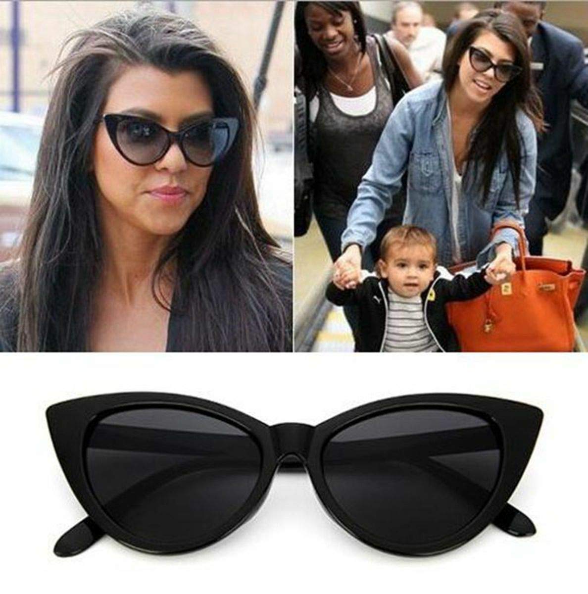 Colorsight Vintage Women Cat Eye Reading Sunglass Glasses Full Rim Readers Retro Eyewear +1.0~+4.0 (Purple, 3.00)