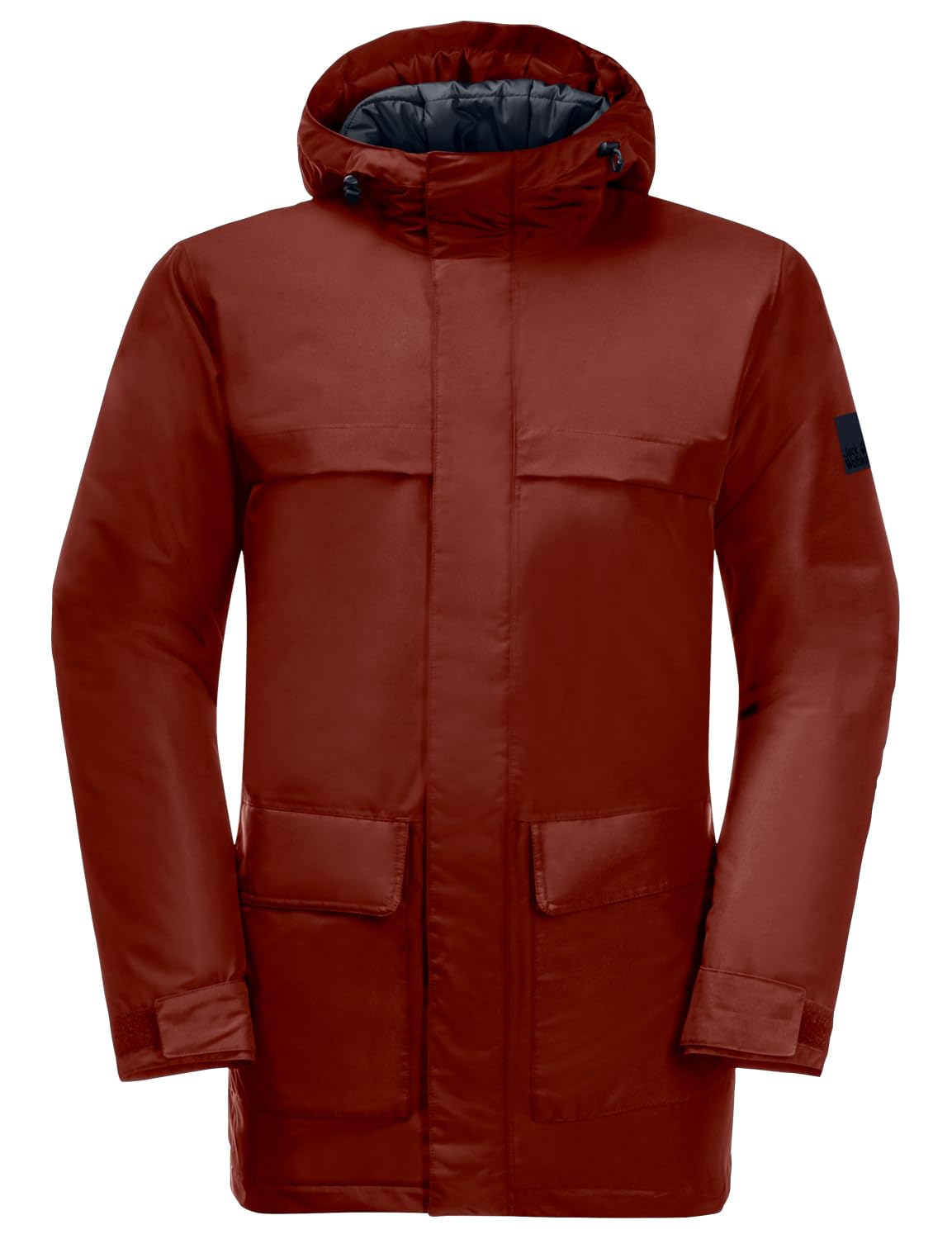 Jack Wolfskin Men's Winter Camp Parka Jacket - Midnight Blue, Small