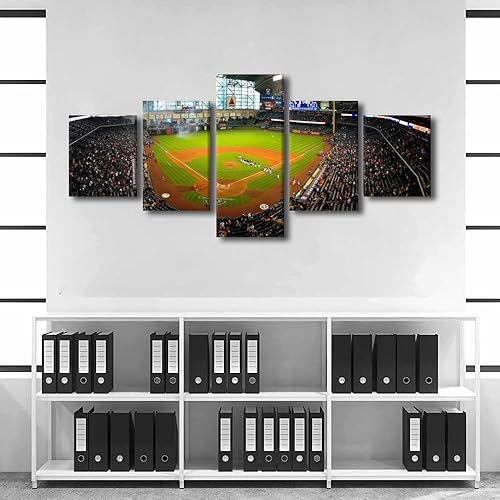 Miniatura 325 de Decoración de pared, lienzo para estadio deportivo de Estados Unidos, arte de pared moderno Fenway Park en Boston, arte de pared para oficina, sala