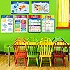 20 Extra Large Educational Posters For Kids Toddlers (24x17 Double Sided English/Spanish) Alphabet Colors Letters Numbers Shapes Months Days Weather Time Animals Solar System Seasons Map #5