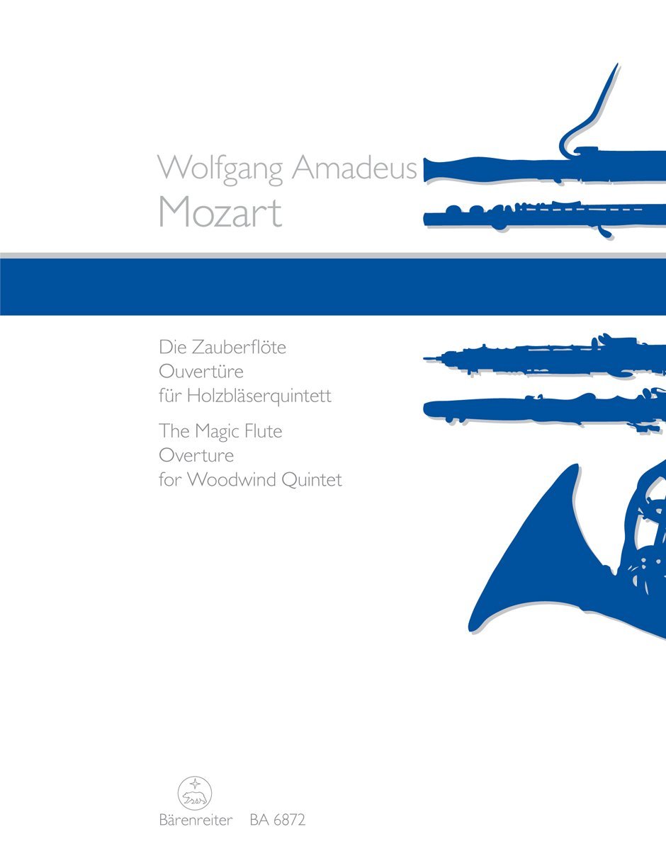 ヴォルフガング・アマデウス・モーツァルト : 序曲 魔笛 (木管五重奏) ベーレンライター出版 Amazon | ヴォルフガング・アマデウス・モーツァルト : 序曲 魔笛