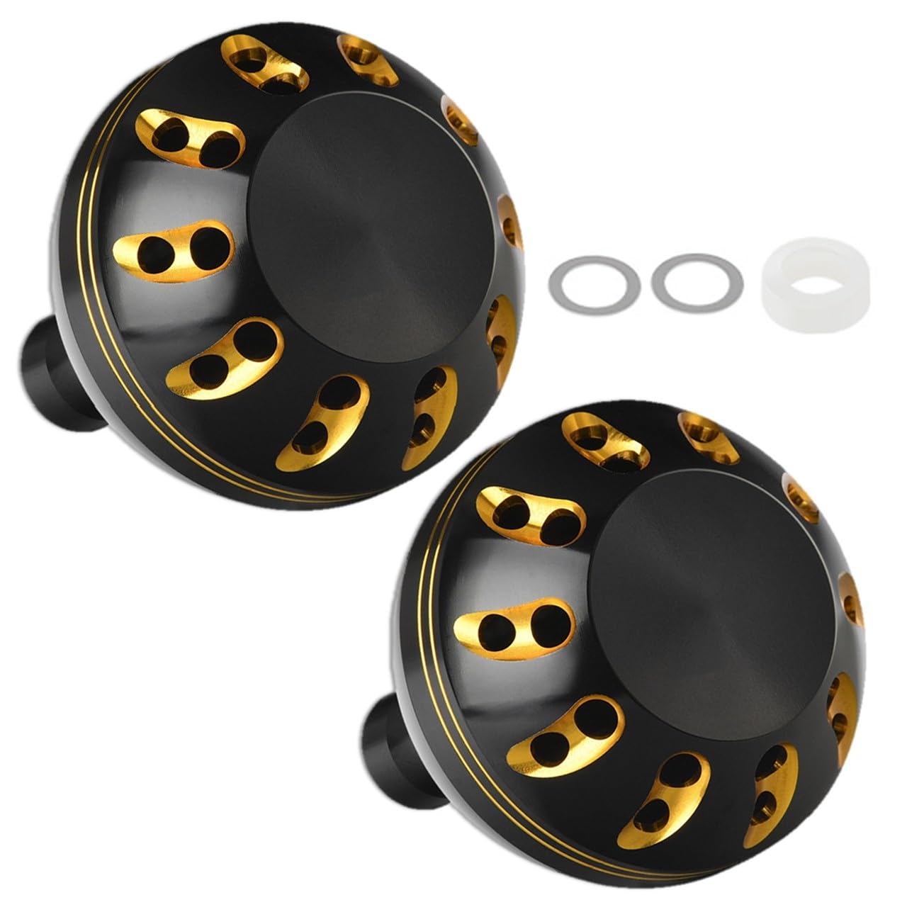 SEASIR DC ラウンドプロ 右巻き ハンドルノブセット Amazon.co.jp: [APAGAI] 【2個セット】パワーハンドルノブ アルミ