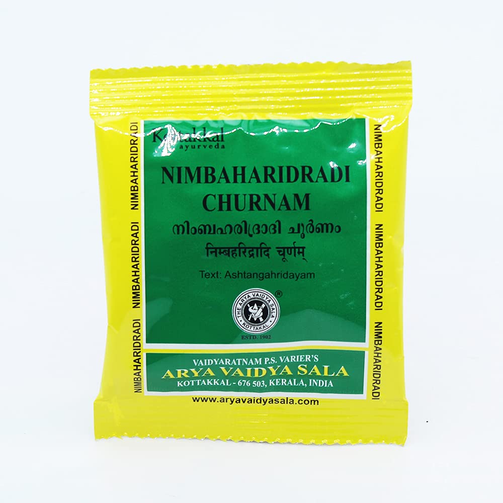 Nimbaharidradi Churnam-10GM, (Pack Of 5), Of Arya Vaidya Sala Kottakkal (B09C87M37B) Amazon Price History, Amazon Price Tracker