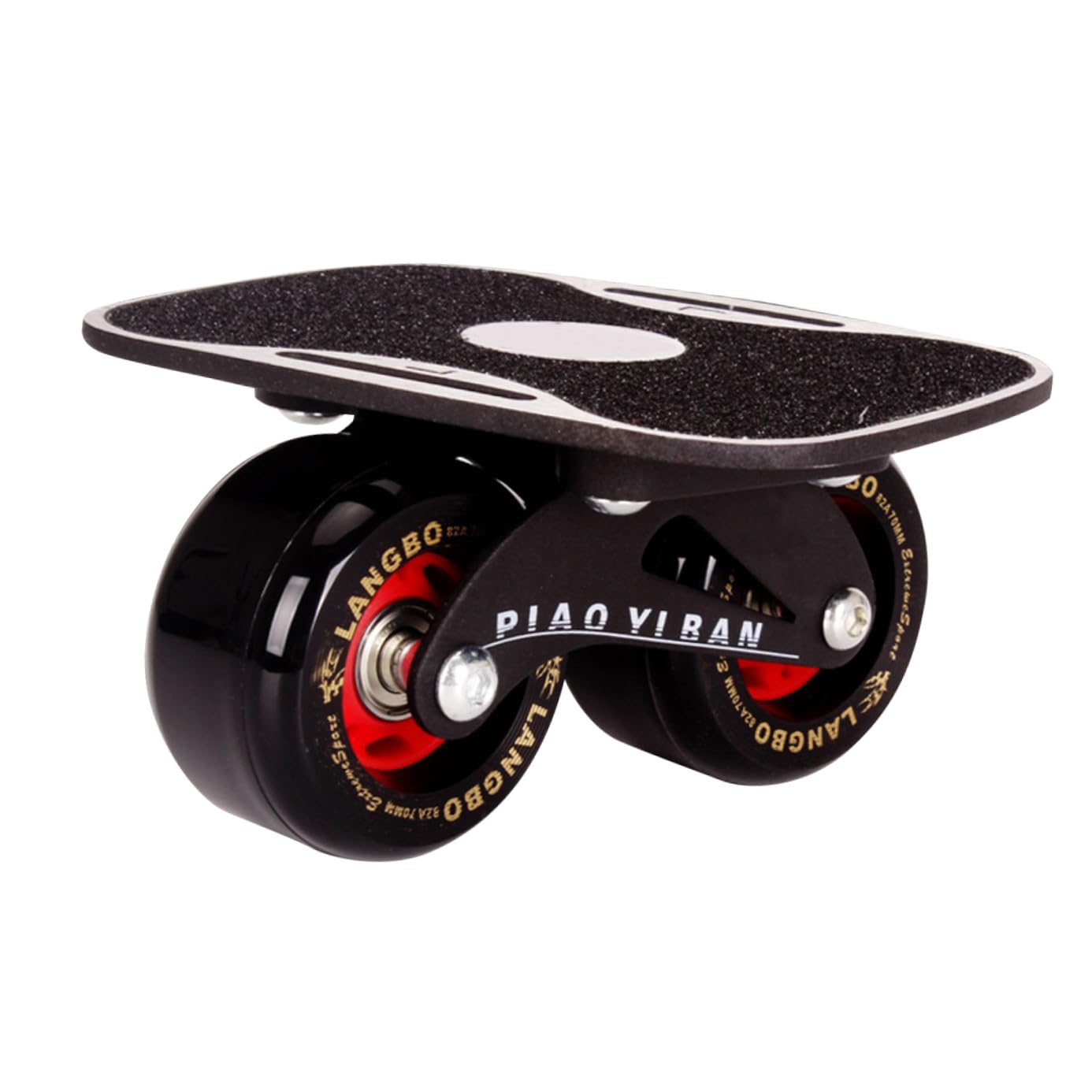 Hemobllo Planche de Drift en Alliage D’Aluminium Planche de Skate de Route à Roues Antidérapante, Portable, Usage Quotidien