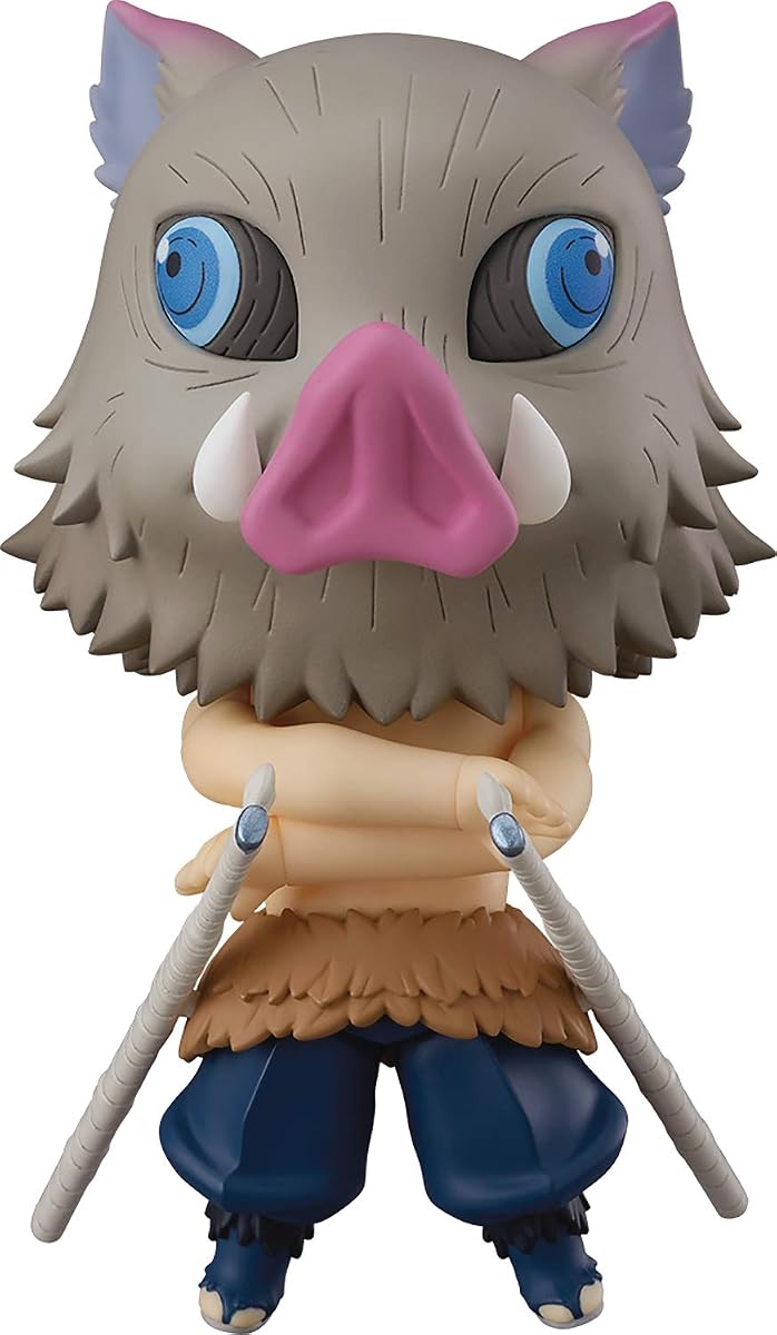 Demon Slayer: Kimetsu no Yaiba: Inosuke Hashibira Nendoroid Figura de acción, multicolor