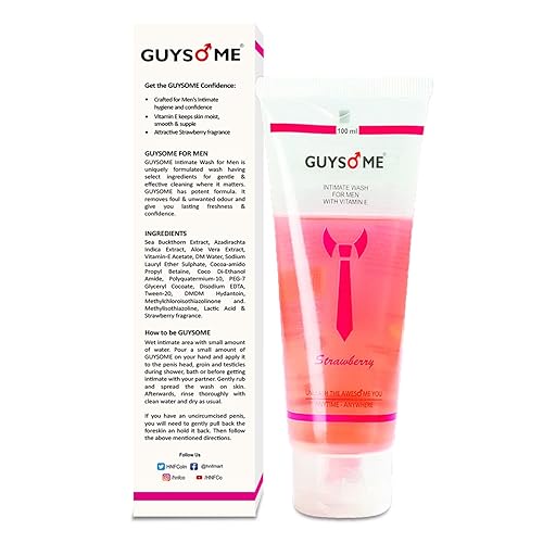 Miniatura 5 de Lavado íntimo para hombres, lavado de higiene diaria para el cuidado del área genital masculina, equilibrio de pH para pieles sensibles con vitamina