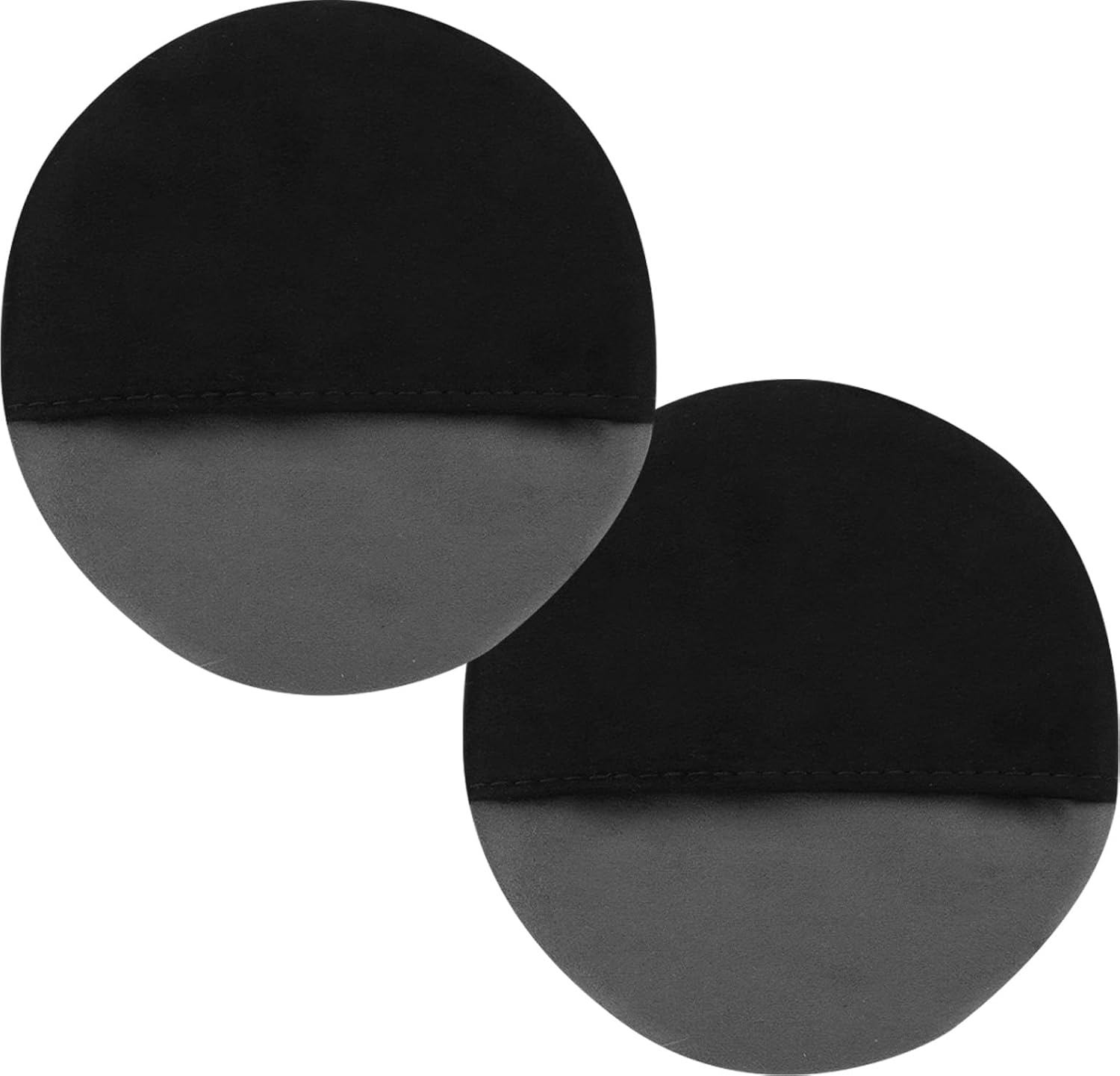 BFXM Car Screen Cleaner, 4.21''×4.21'' Microfiber Dashboard Wipes, Circle Microfiber Cloth, Automotive Display Wipes, Vehicle Screen Cleaner Tool for Dashboard Display, Car Interior Tool (Black)