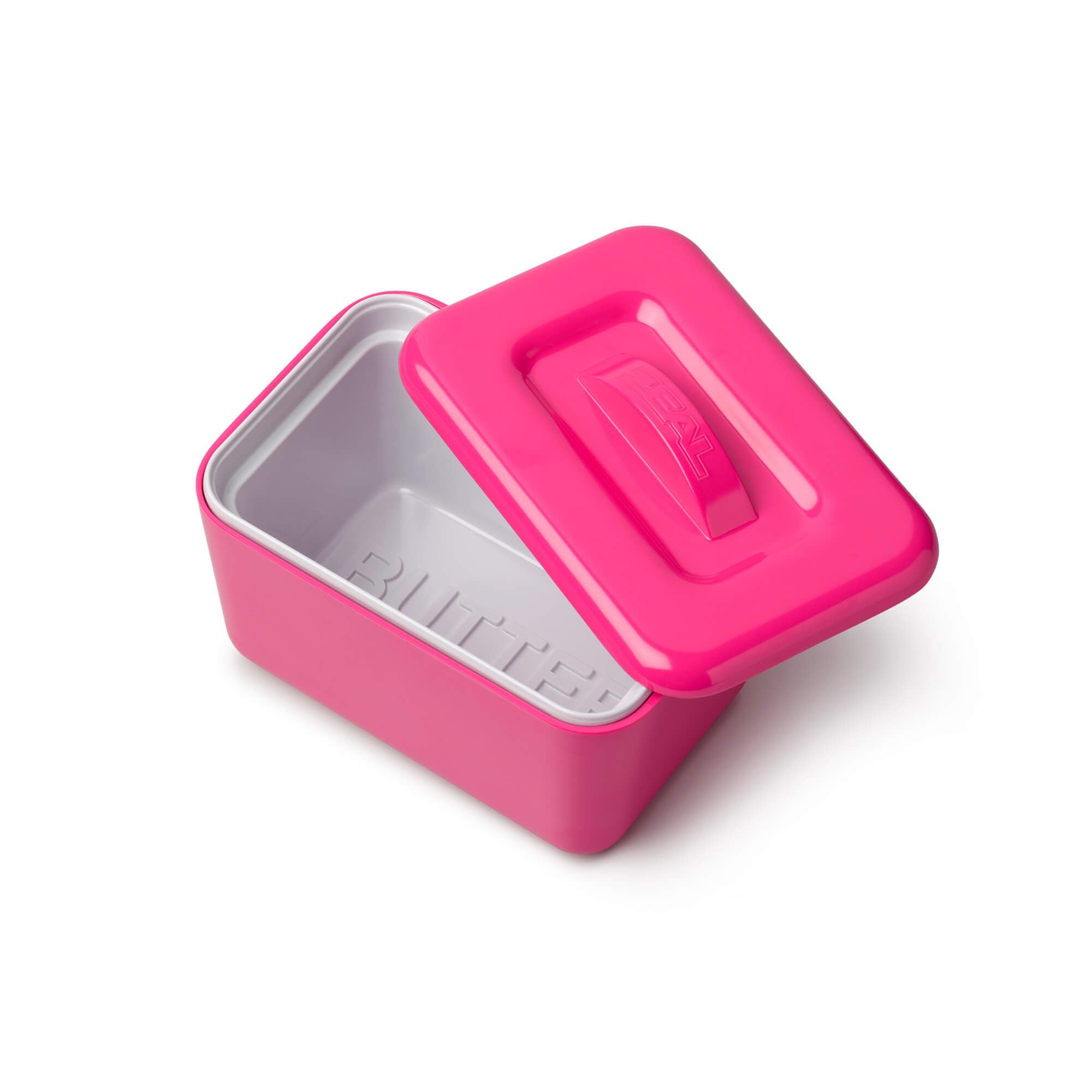 Zeal Melamine Butter Dish with Lid - Pink