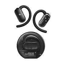 Soundcore V40i Cuffie Bluetooth Open Ear, Suono Cristallino, Custodia senza Coperchio, 4 Posizioni Regolabili per Ogni Orecchio, Bassi Più Ricchi, IP55, 21H Autonomia, Chiamate Potenziate AI