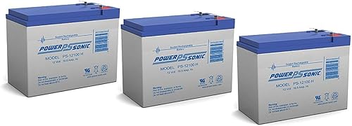 Batería para 12V 10Ah Currie eZip e 1000, E1000Patinete, color 3Pack