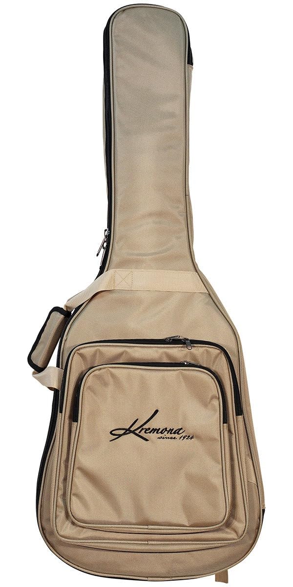 Kremona Verea Klassische Konzertgitarre mit Nylonsaiten Akustik-Elektro – 48 mm Halsbreite - Handgefertigt in Europa, ideal für Studioaufnahmen, Live Musik, Band, Solo - Inklusive gepolstertem Gigbag