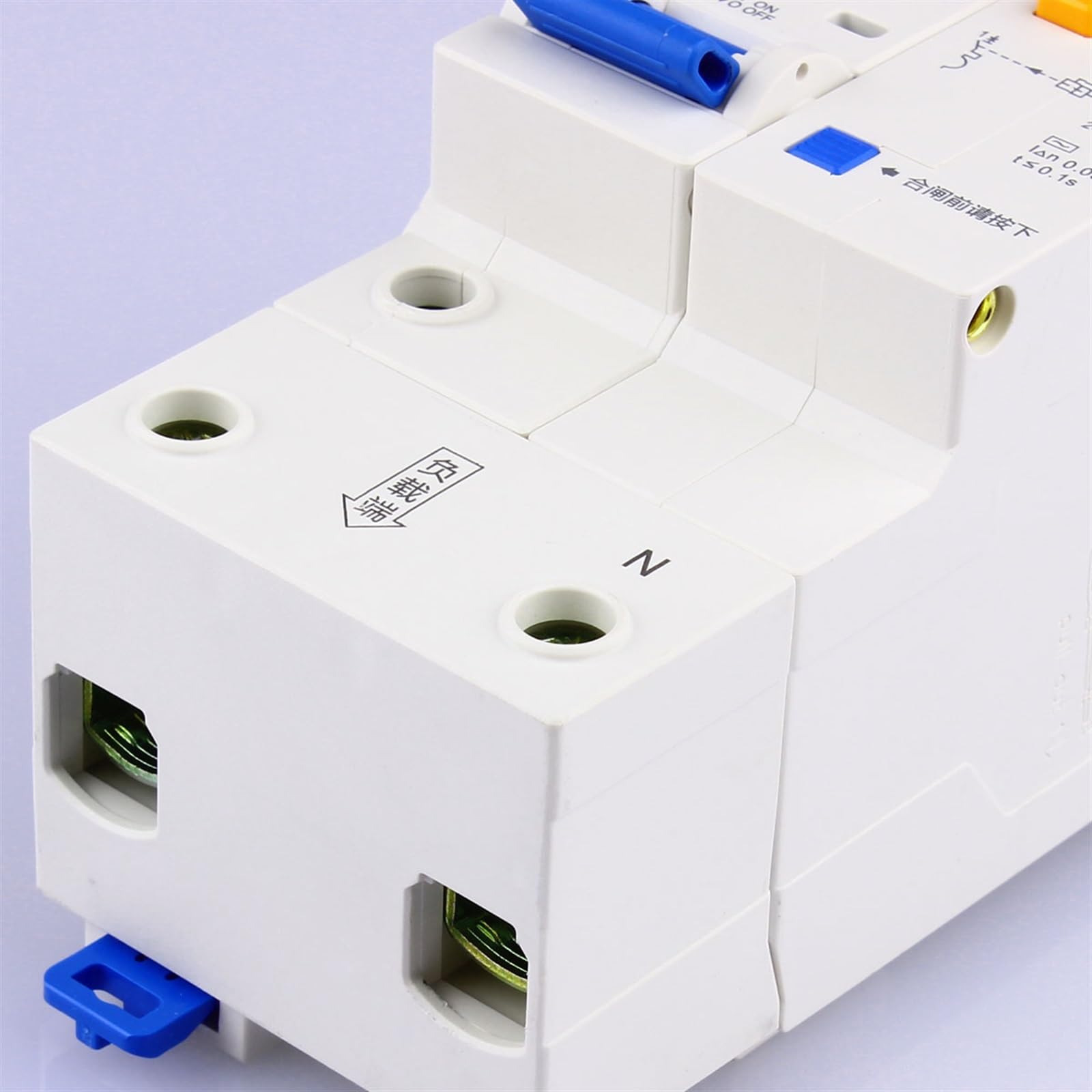 Disyuntores diferenciales pequeños RCBO NXBLE-125 de 63 A, 80 A, 100 A, 125 A, 1P+N, 230 V, con protección contra fugas(100A)