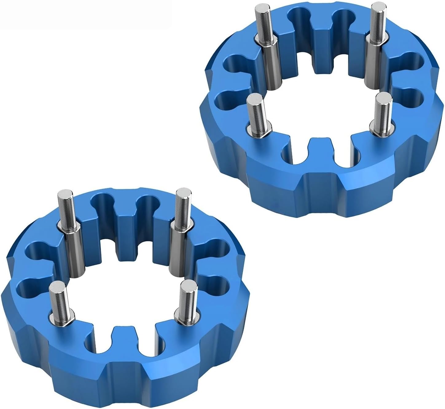Wheel Spacers Hub for centric Spacer For Yamaha for raptor 700 Blaster 200 for warrior 350 for outlander 330 TRX450R(Blue)