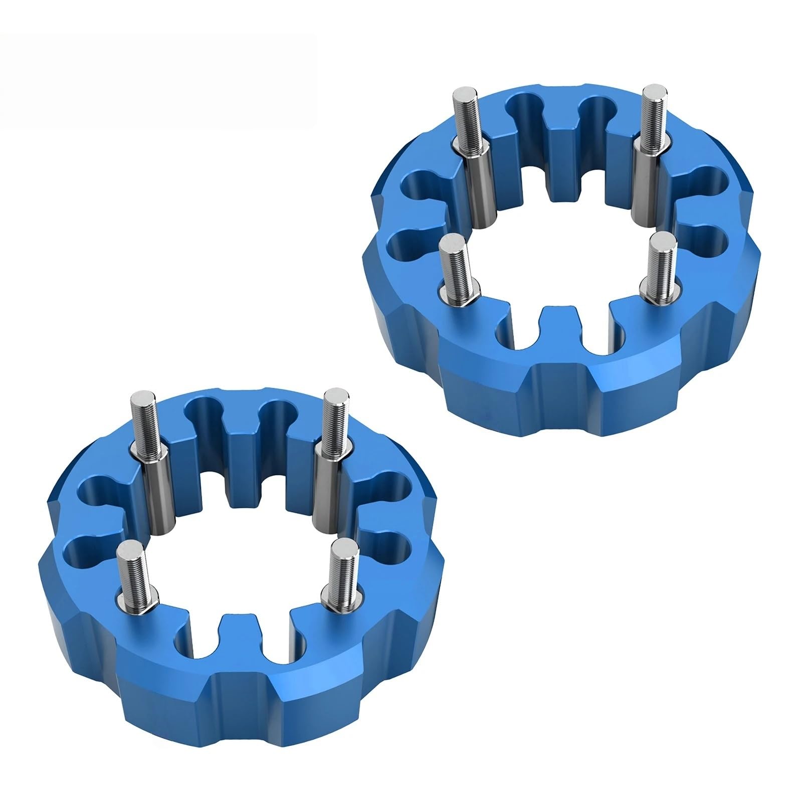 Wheel Spacers Adapter Wheel Spacers Hub for centric Spacer For Yamaha for raptor 700 Blaster 200 for warrior 350 for outlander 330 TRX450R(Blue)