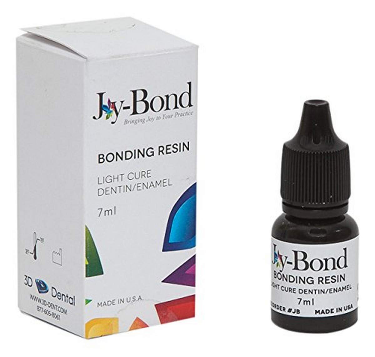 3D Dental JB Joy-Bond Adhesive, 7 mL Bottle