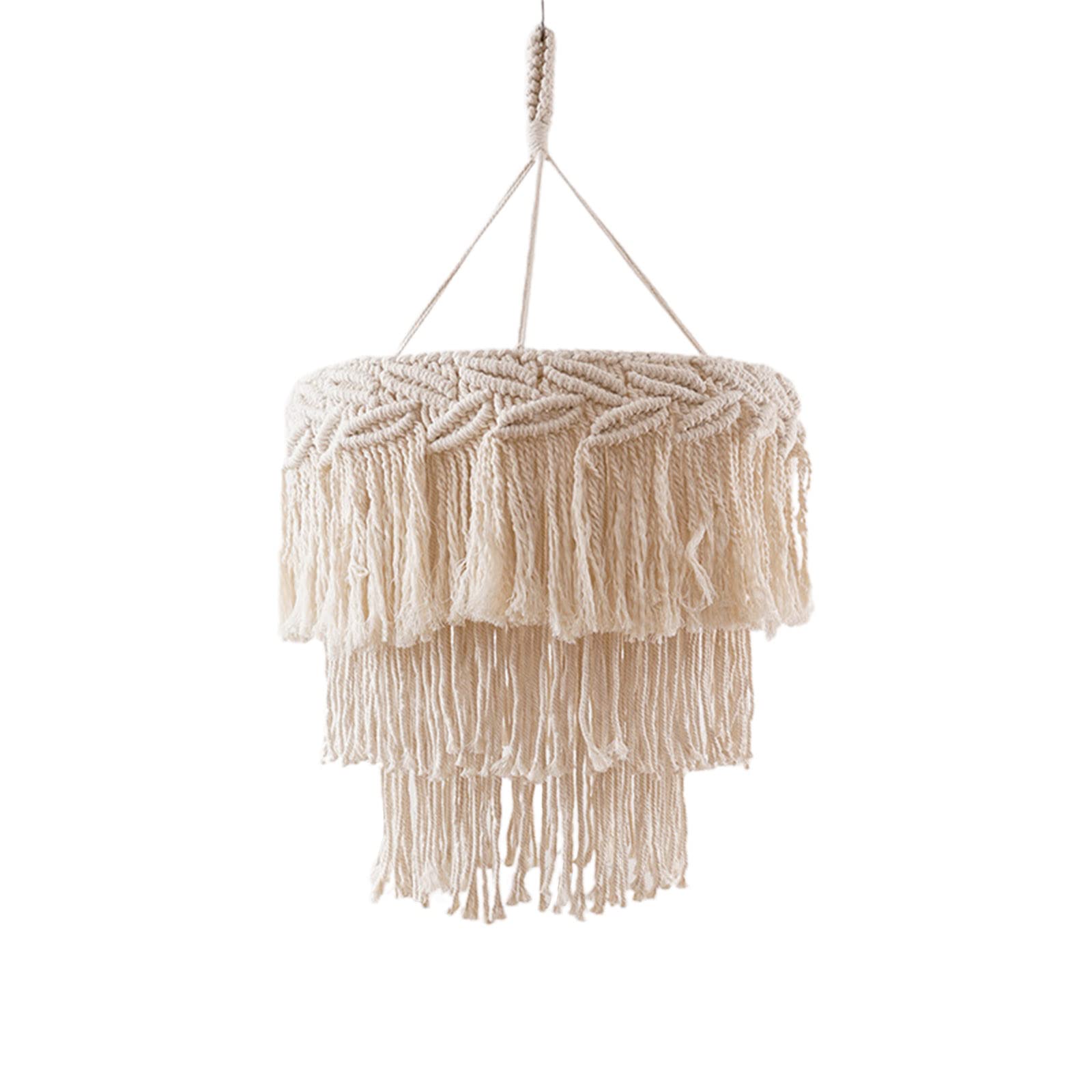 Nordic Woven Lampshade Decorative Light Cover Supplies for Bedroom Dormitory Wall Decoration Present Pendant Light