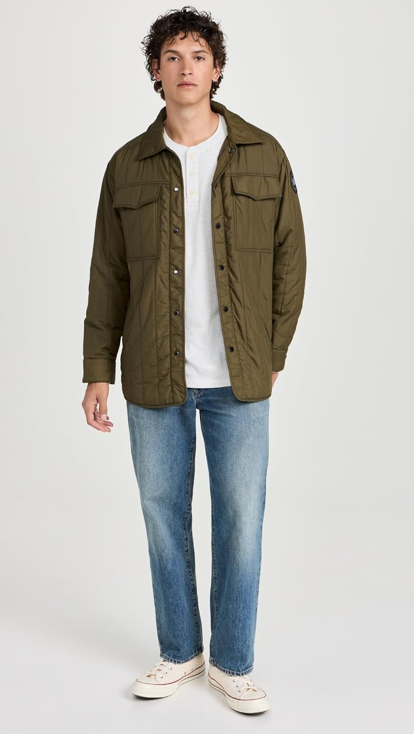 Faherty Men's Cloud Long Sleeve Henley - Image 5