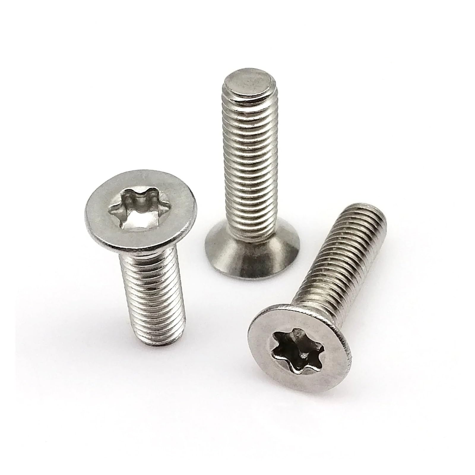 GamirA 400/650/2100X M1.6 M2 M2.5 M3 M4 M5 304 Torx de Acero Inoxidable Cabeza avellanada Plana Tornillo Tuerca Juego de Arandelas Caja de Kit Surtido (Color : Set C 1140pcs)