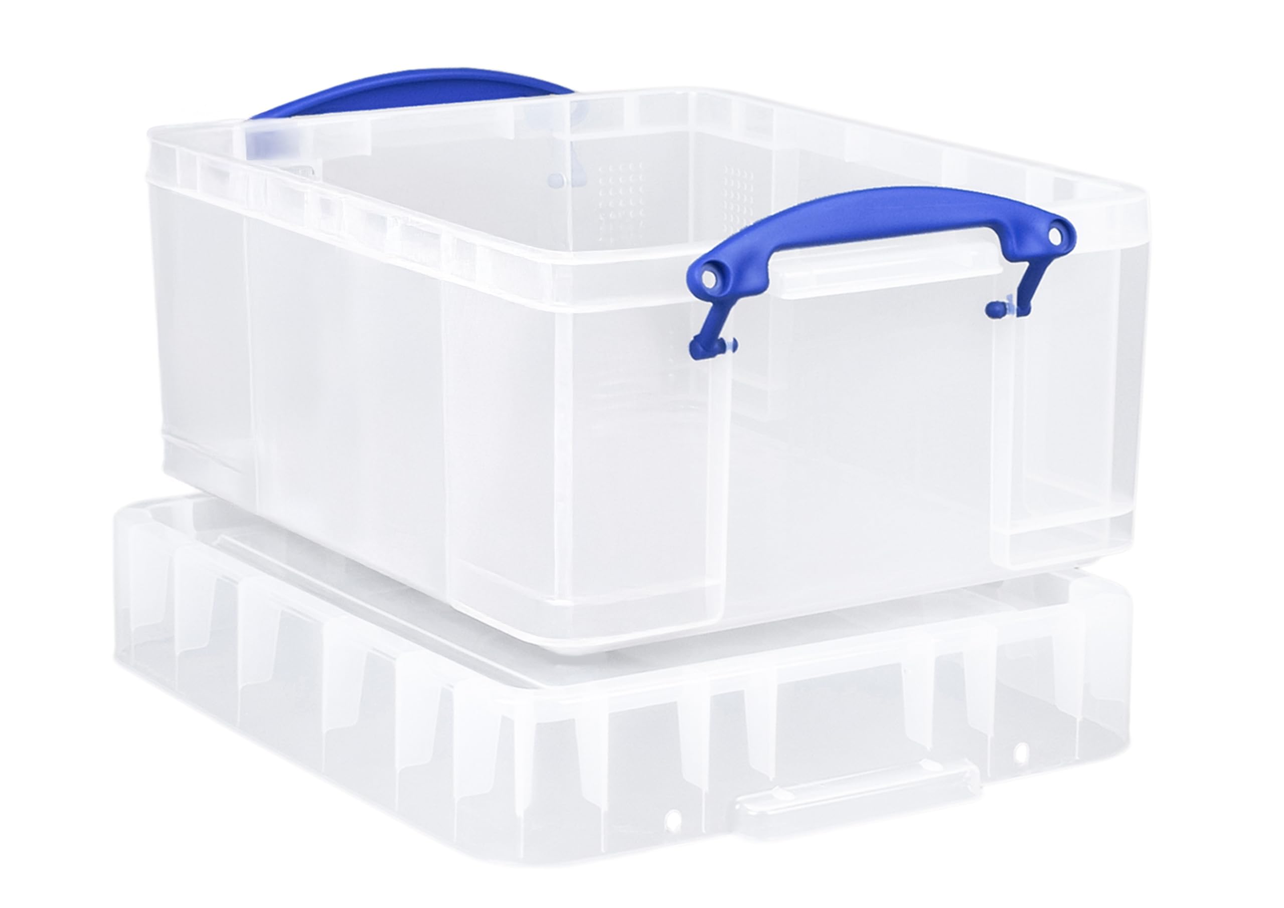 Naprawdę przydatne plastikowe pudełko do przechowywania, 21 l, XL, przezroczyste, opakowanie 3 szt