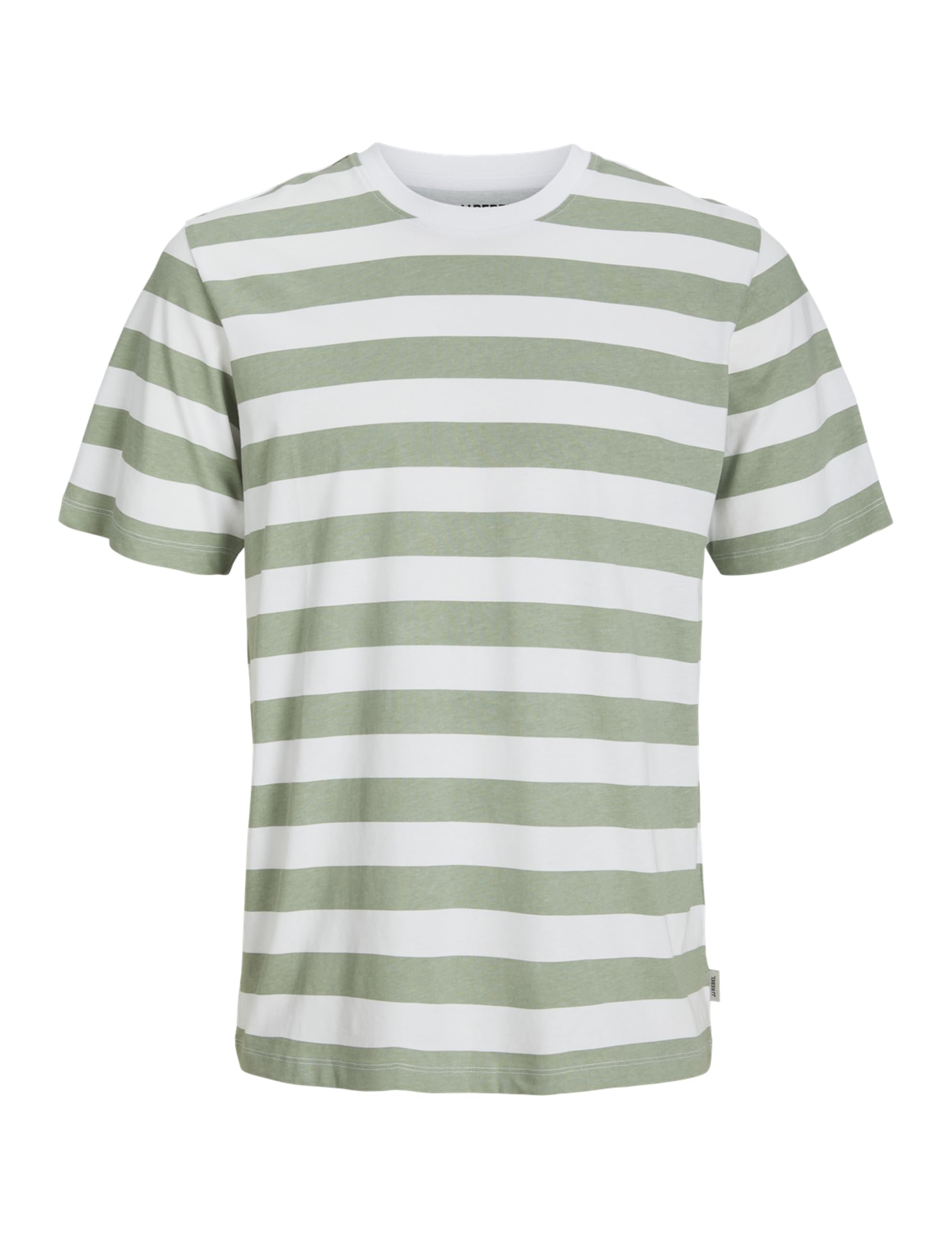 JJ REBEL Jrebline Tee SS Crew Neck, White, M