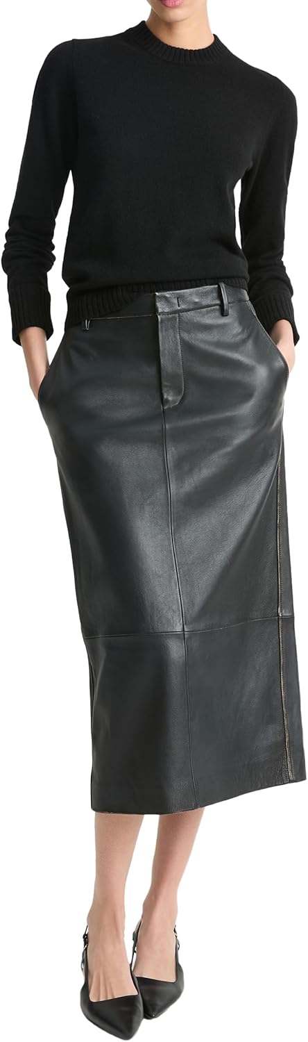 Vince Womens Classic Crew Neck