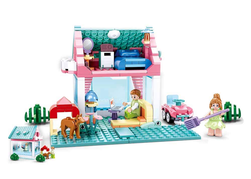 Sluban Girl's Dream Rüya Düğün Yapım Seti, 244 Parça